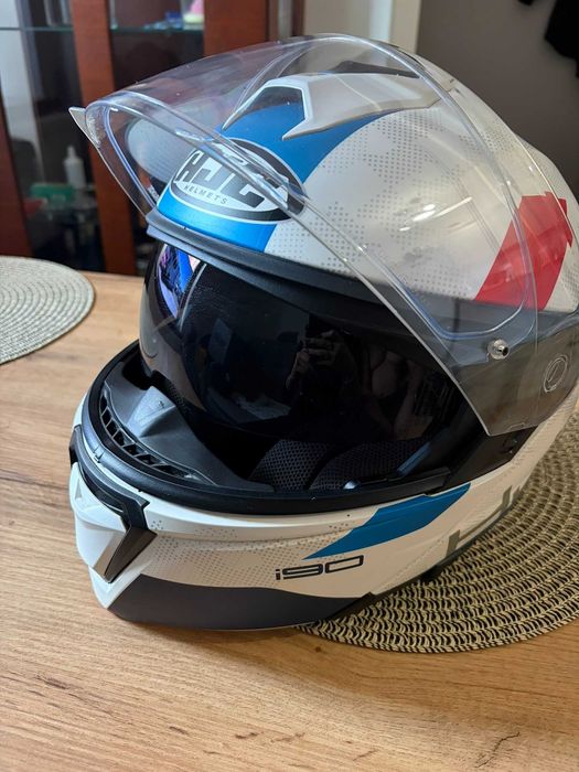 Kask szczękowy HJC i90 Syrex MC21SF | Rozmiar M | Stan Bdb | Blenda
