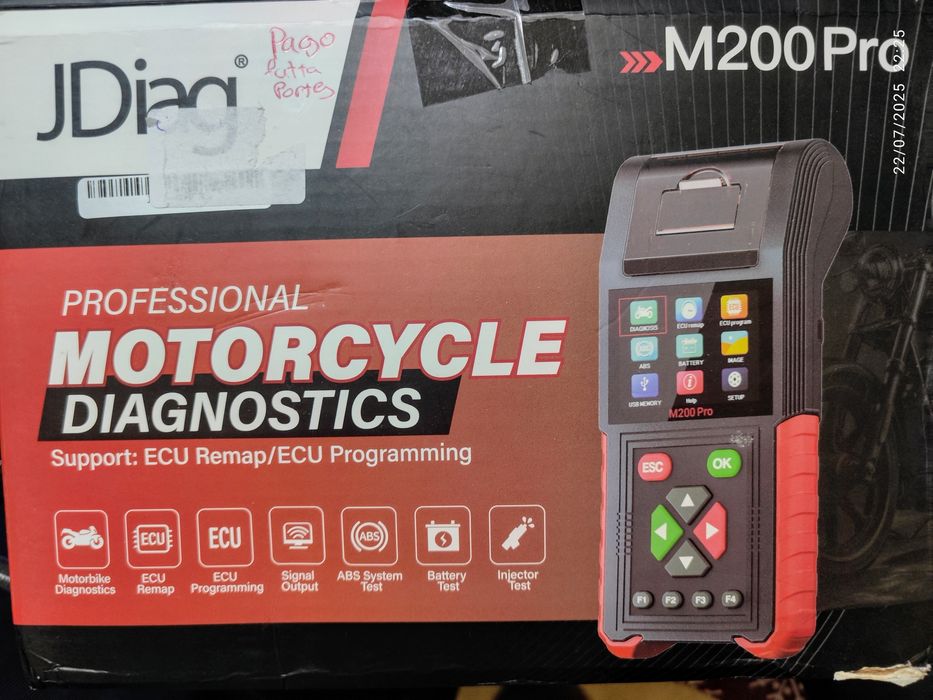 JDiag M 2000PRO, diagnóstico para motos