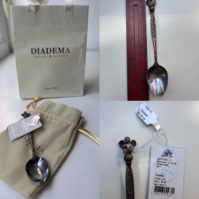 Срібна ложка на хрестини