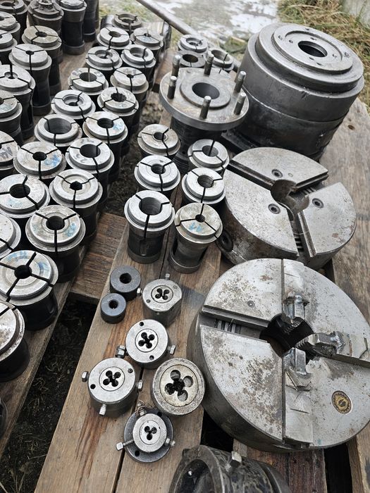 Zestaw Narzędzi tulejki zaciskowe 92szt uchwyt bison tokarka frezarka