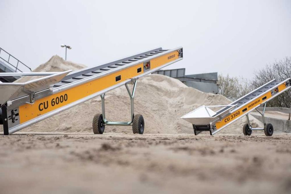 Wypożyczalnia Taśmociąg Przenośnik taśmowy Pogłębianie piwnic Wynajem