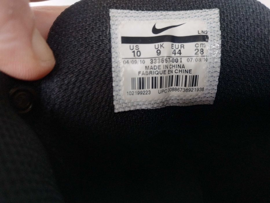 Nike ботинки берцы оригинал кожа 43-44/28см