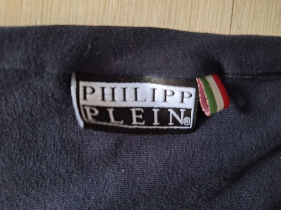 Czarny t shirt Philipp Plein