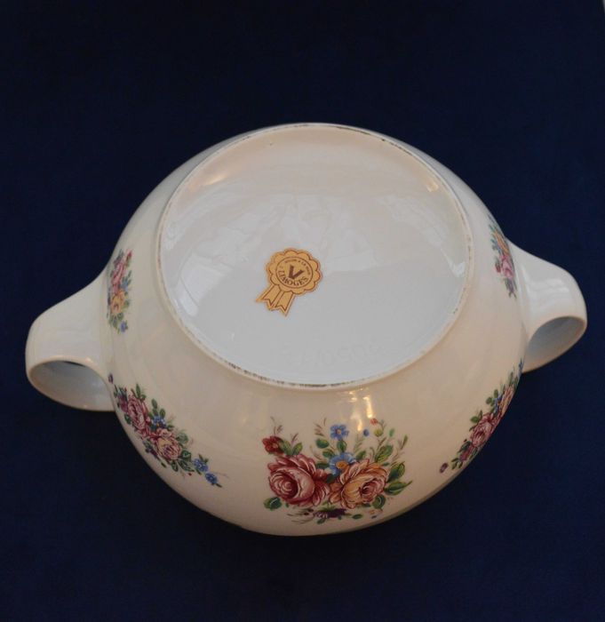 Taça de sopa com prato Limoges64862953476866123