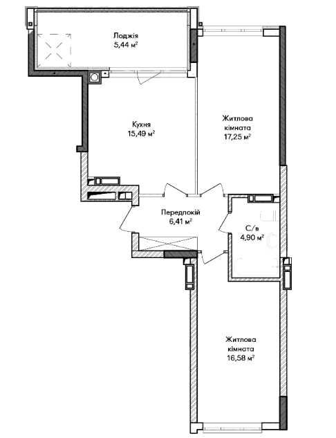Двокімнатна в Ірпені. Комфортне життя для мами і дитини!