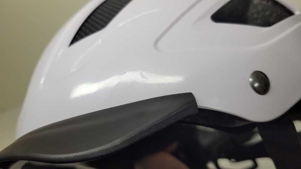 kask rowerowy ABUS HYBAN 2.0 Polar White rozmiar M 52-58cm