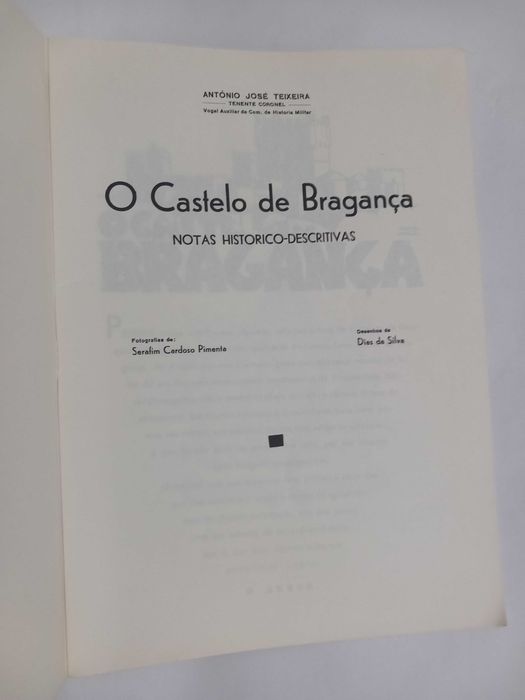 O Castelo de Bragança - António José Teixeira
