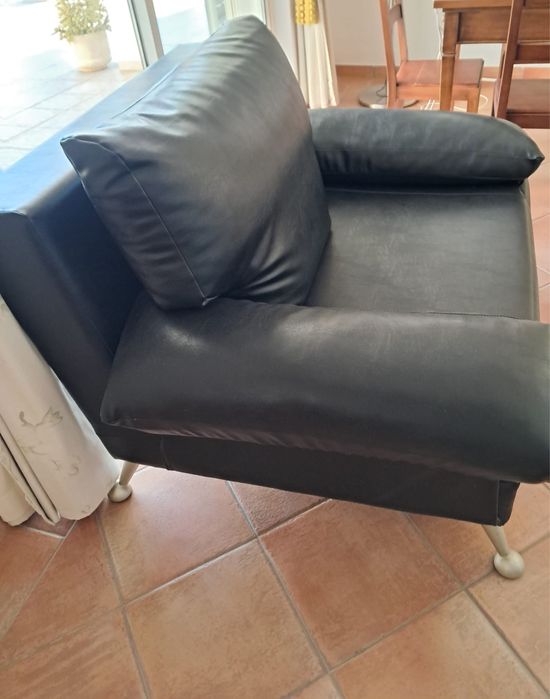 Poltrona / sofa individual - Pele