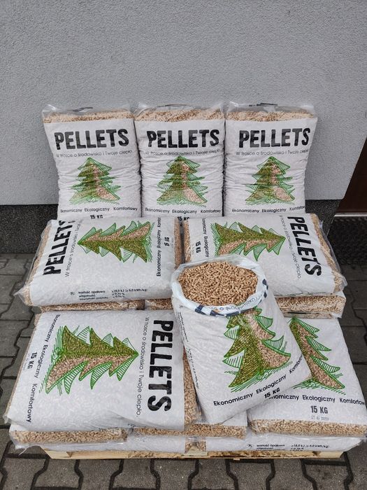 Promocja Bierutów Pellet SOSENKA A1 oryginalny najlepszy polski jasny Dostawa Gratis