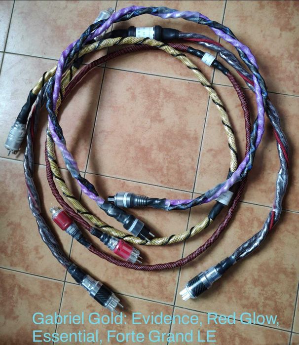 Продажа, обмен -коллекция межблочных, акустических и сетевых проводов.