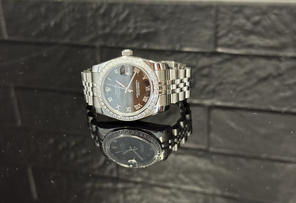 Брендовий жіночий годинник Rolex Datejust 31 mm