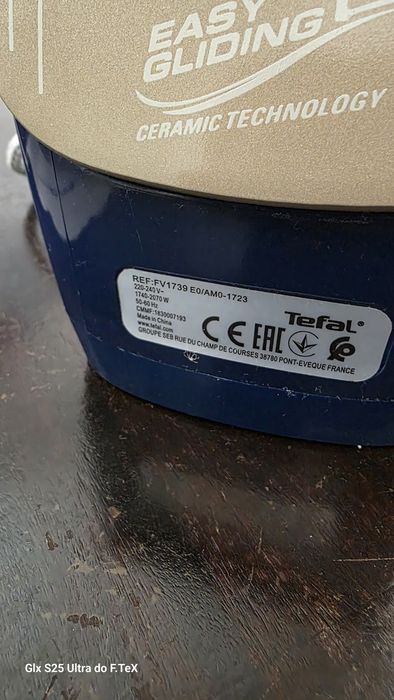Ferro engomar tefal virtuo bom estado