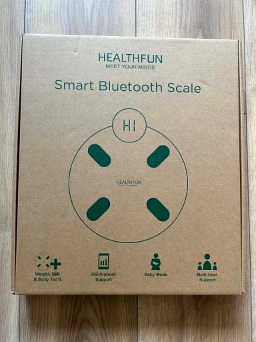 Waga analityczna Bluetooth HEALTHFUN H1 | Fitdays | Nowa