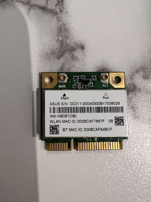 Модуль Wifi/Bluetooth для ноутбука AW-NB097H