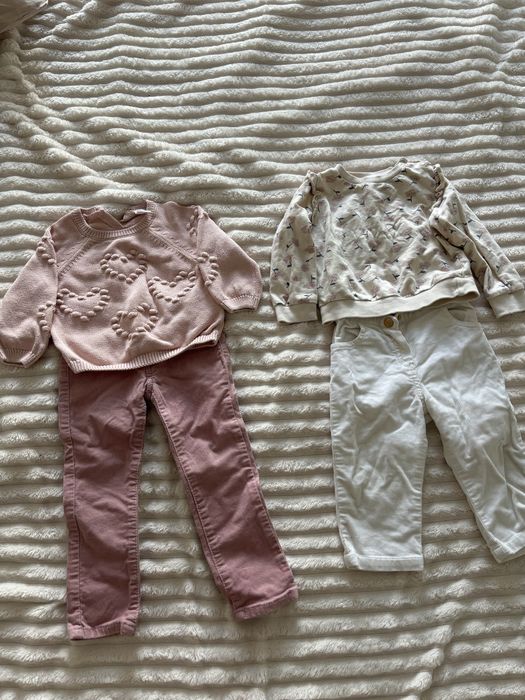 Одяг на дівчинку 9-12 місяців, 74-80