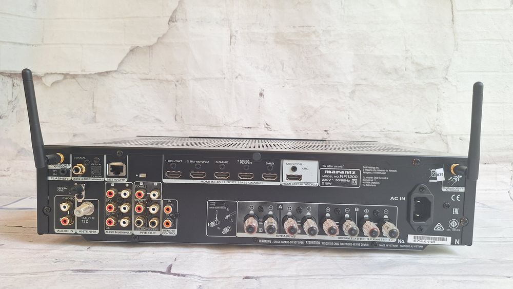 Marantz NR1200 Wi-fi BT Heos Dolby Vision HQ Music