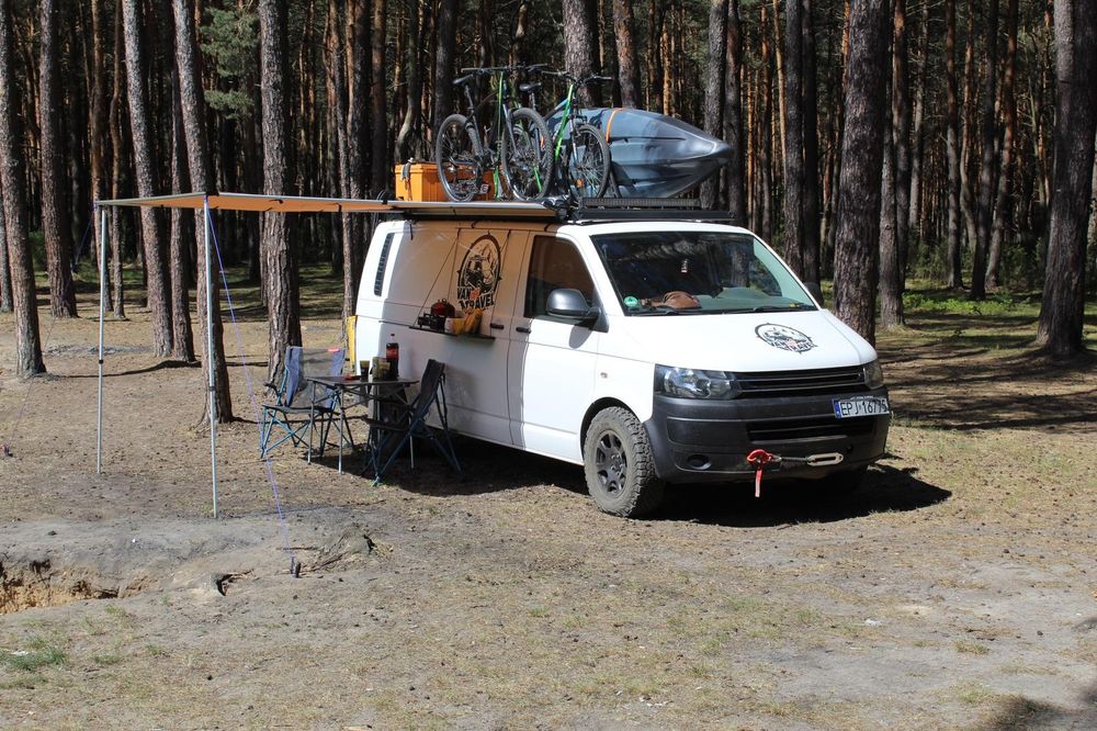 Bagażnik dachowy VW T5 T6 transporter Multivan  caravelle kamper