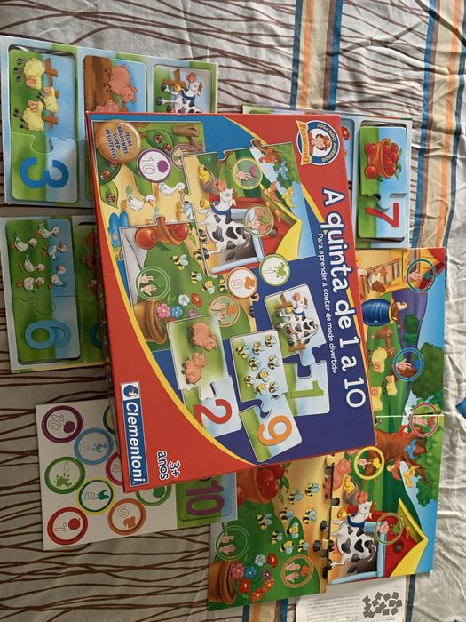 Jogo A Quinta de um a dez