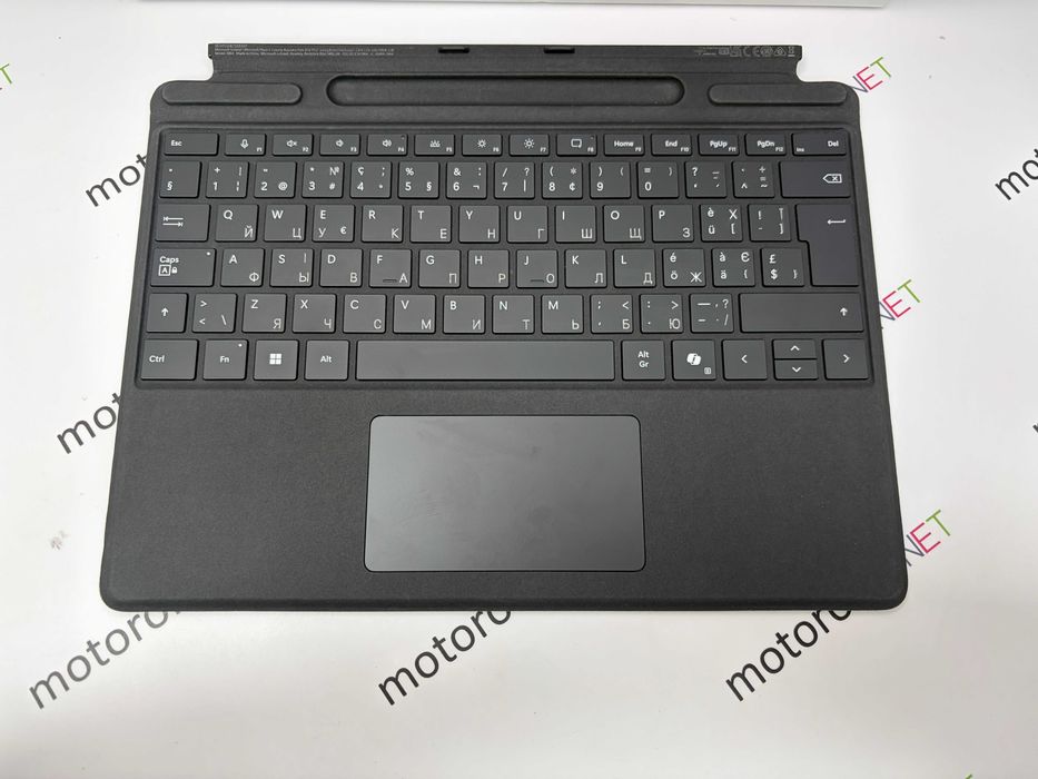 Клавиатура Keyboard Microsoft Surface Pro 8, 9, 10, 11, X Black Alcantara Model 1864