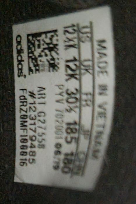 Buty adidasy wysokie za kostkę rozmiar 30.5