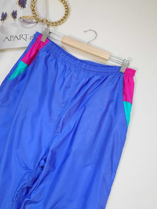 Retro vintage spodnie dresowe vintage 80s/90s Guerrier L