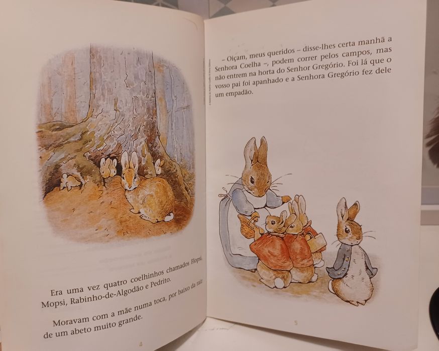 Livro A história do Pedrito Coelho - PNL 1 Ano