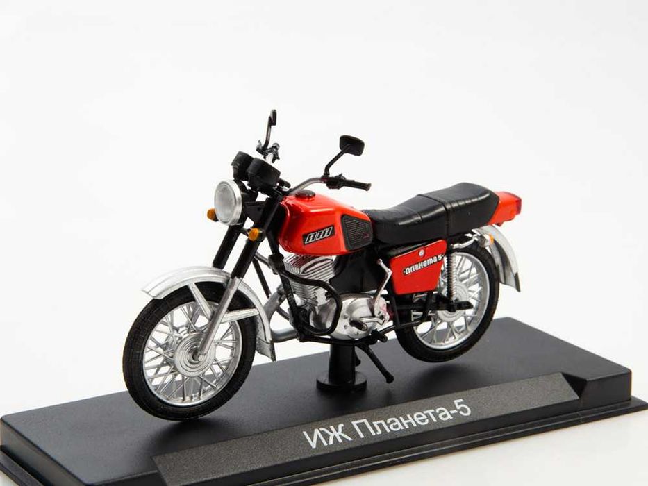 Журнал из серии Наши мотоциклы, №24 с моделью ИЖ-Планета 5 (1987)