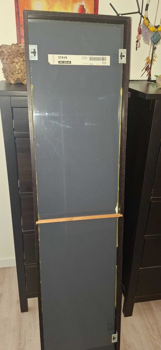 Espelho alto moldura preta