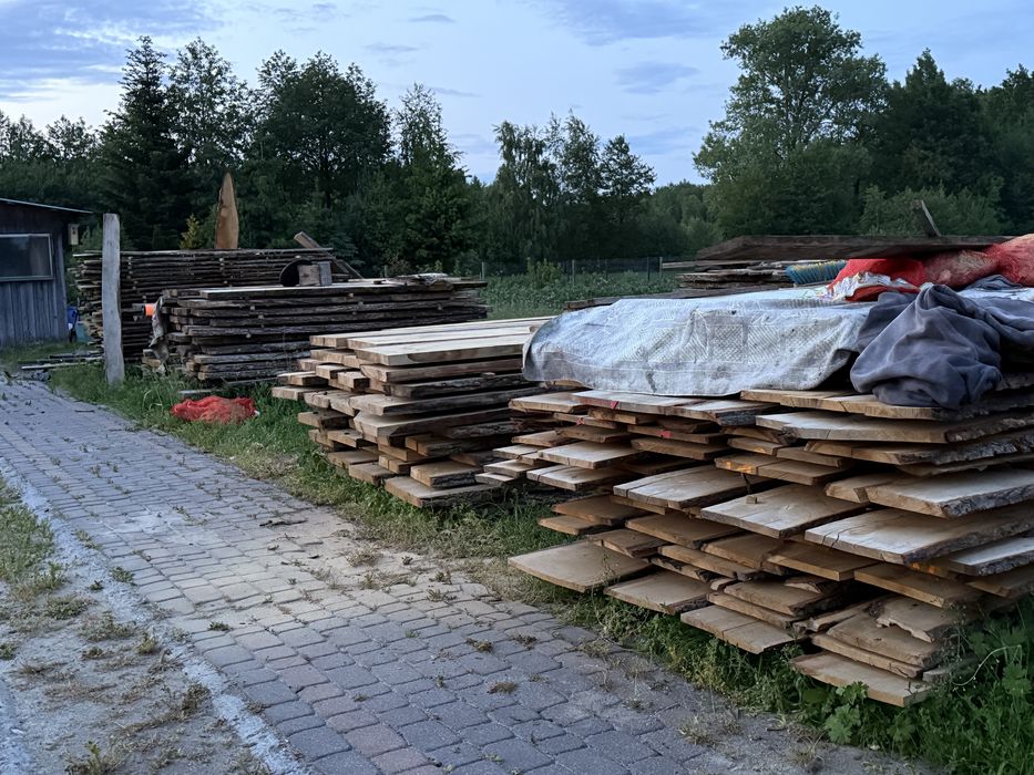Deski dębowe 2,5 i 5cm grubości