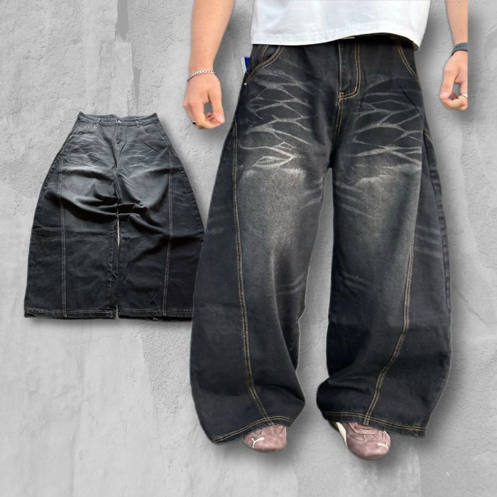 Opium baggy jeans широкі джинси black racer jaded london беггі