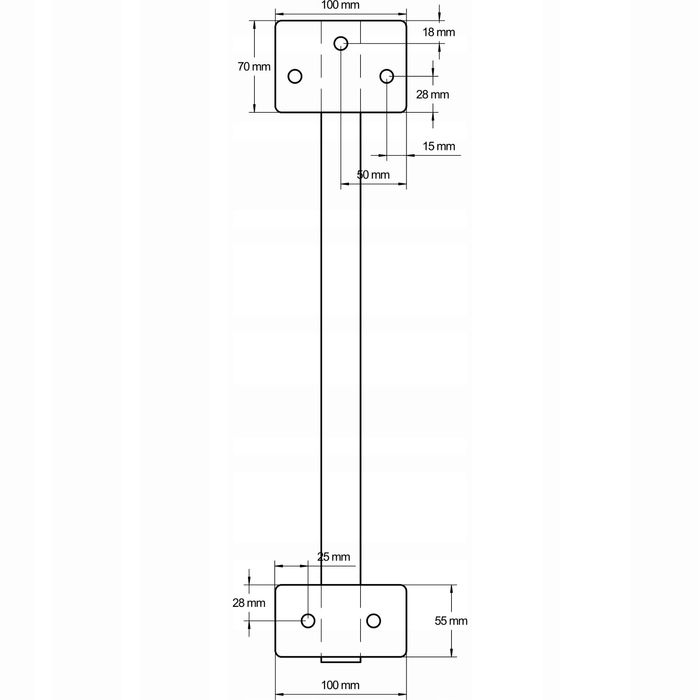Uchwyt głośnikowy Pronomic WSM-1 3 poziomy nachylenia