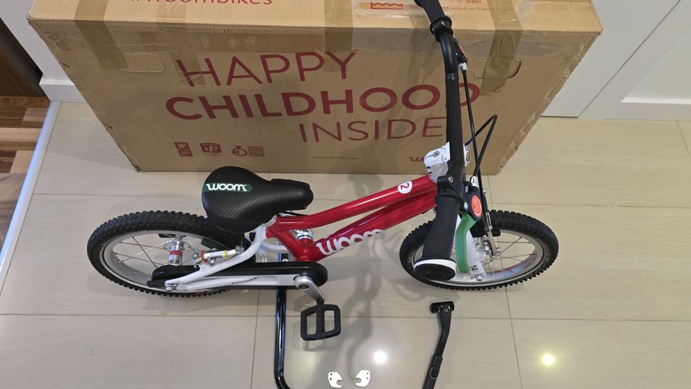 Rower Woom 2 Wysyłka Rowerek 14" cali dziecięcy