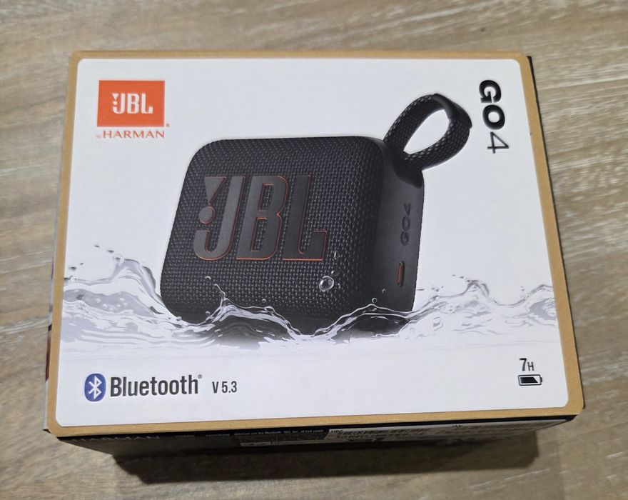 Coluna Bluetooth JBL GO 4 Preta / Selada