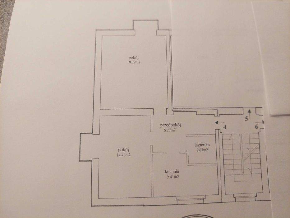 Ścisłe centrum, Zacisze, ul. Gałczyńskiego 2, 51,60m2, I p., KW.