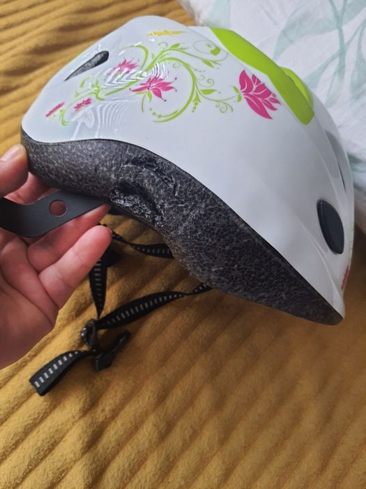 Kask dla dziewczynki