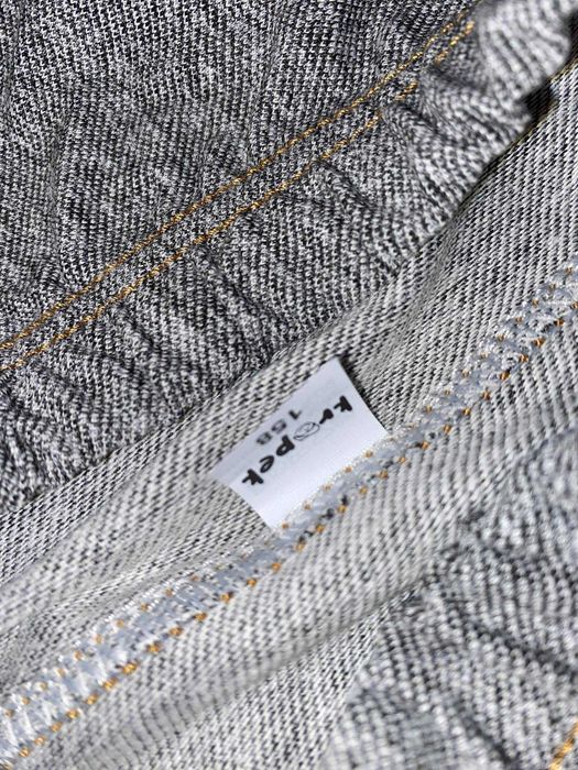 Klasyczne legginsy jeansowe melanż rozmiar 158