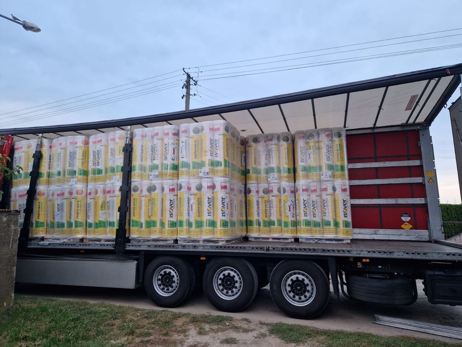 Wełna mineralna szklana Isover Super Mata Plus 032 lambda 0,032 200mm