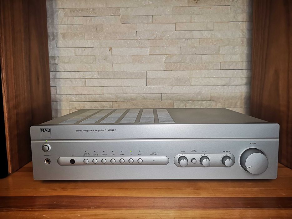 Wzmacniacz NAD C 320BEE, Jak Nowy, Stan Idealny,