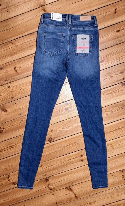 Damskie bawełniane spodnie jeansowe Only Shape Skinny 27/34