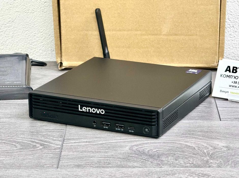 НОВИЙ!!! Неттоп Lenovo Thinkcentre M70q Gen6 / Ultra 5 225T / DDR5 16Gb