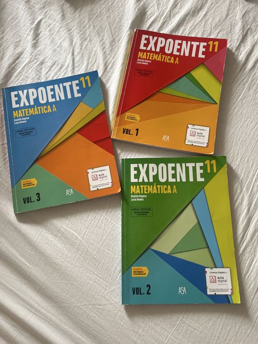 Manuais 11 ano de Matemática A