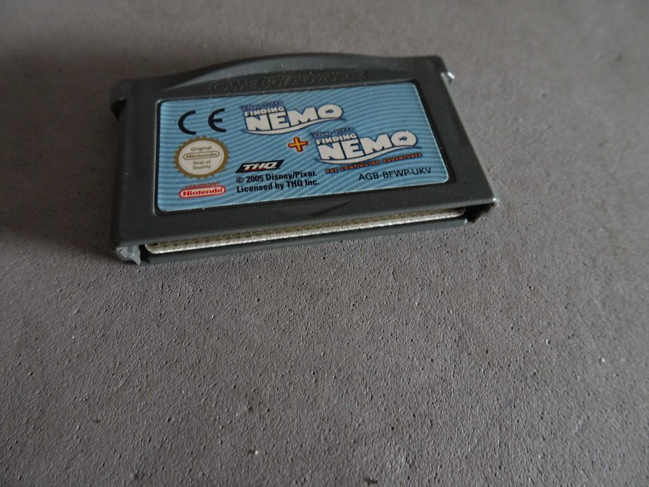 Jogo Game Boy Advance - Finding Nemo + Finding Nemo the Continuing
