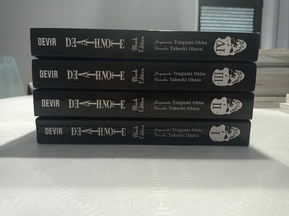 Death Note Black Edition N°1, 2, 3 e 4