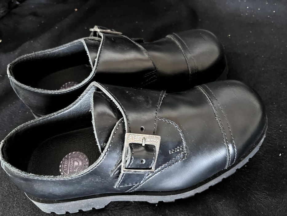 Sapatos Steelground pele Pretos 39