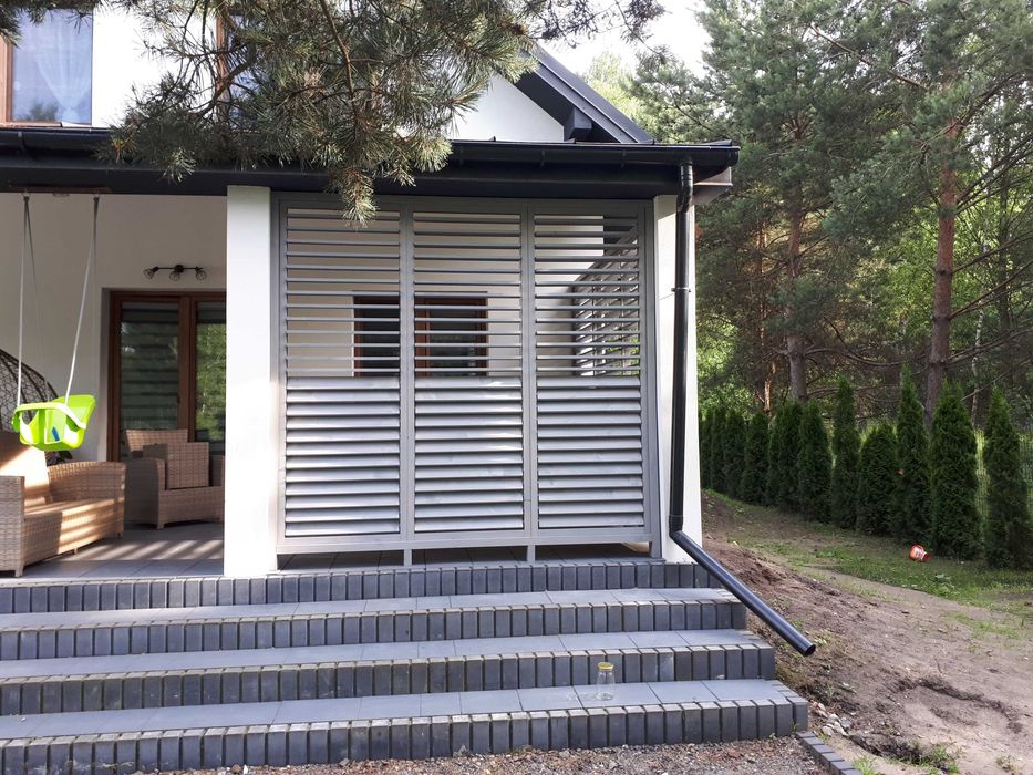 Żaluzje Shuttersy Ruchome Deseczki do Tarasów Altan PRODUCENT !!!