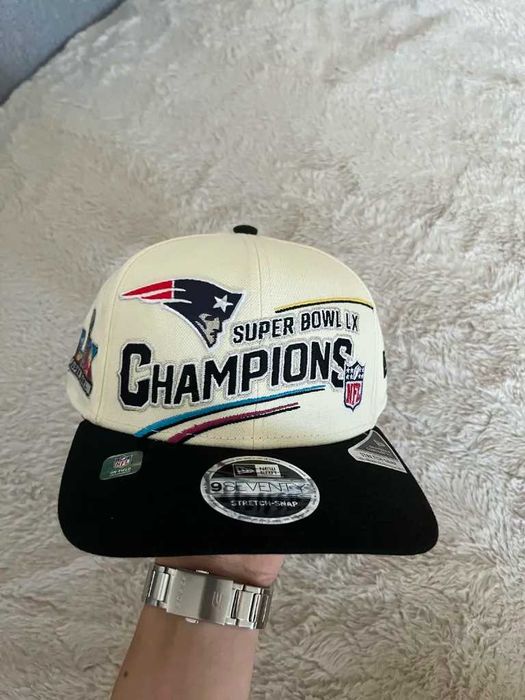 Czapka z daszkiem New Era NFL New England Patriots Super Bowl LX snapback