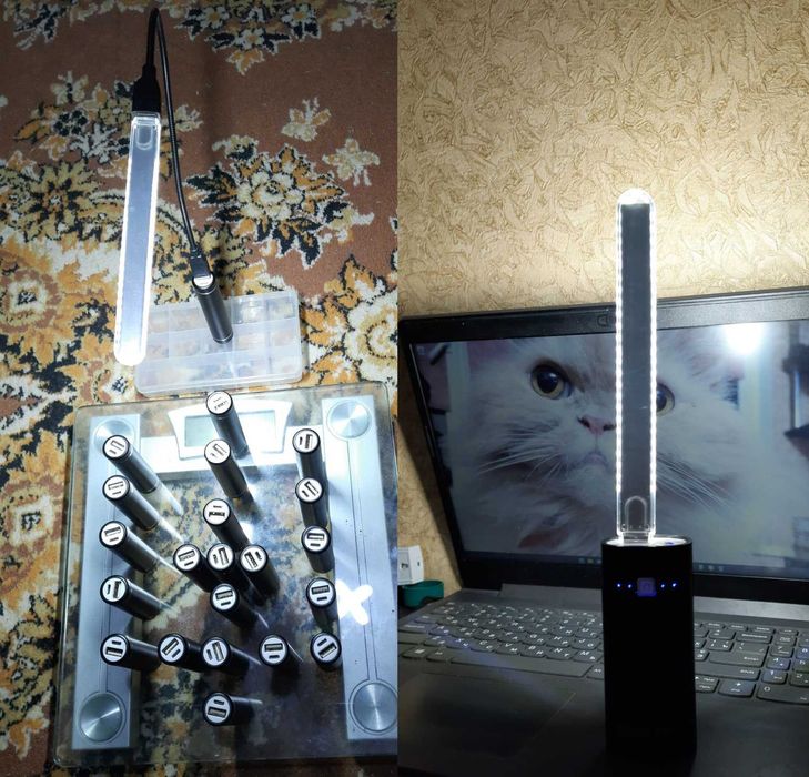 Якісний корпус павербанка PowerBank, під 1 або 2 акумулярори 18650