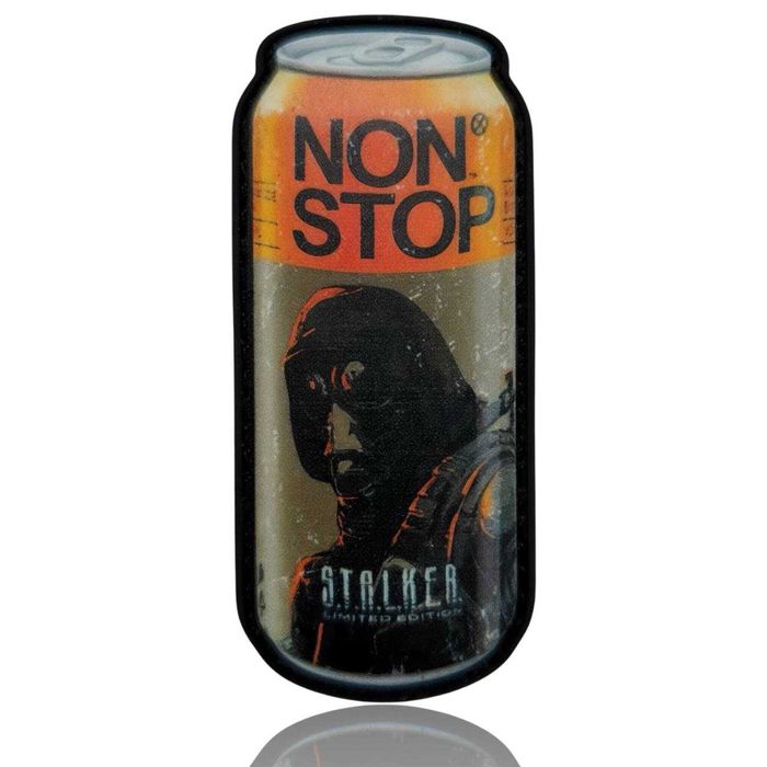 Патч / Шеврон резиновый на липучке Non stop Stalker нон стоп сталкер