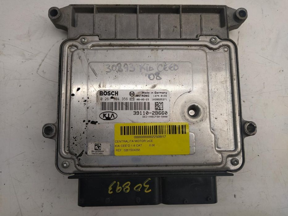 centralina do motor uce kia ceed