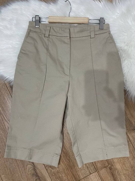 Szorty WEEKDAY baggy bermuda beige 38 jorts cargo vibe